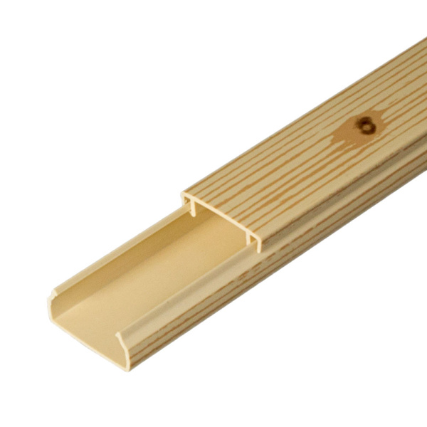 Кабель-канал сосна 2-й замок в п/э 20х10 мм (96 м/уп) Промрукав Кабель-канал сосна 2-й замок в п/э 20х10 мм (96 м/уп) Промрукав