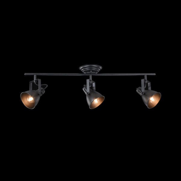 Спот 3*E14 40Вт Черный IP20 Ibbi FR4276-CW-03-B Freya