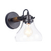 Настенный светильник (бра) 1*E27 60Вт Черный IP20 Lorenza FR4171-WL-01-B Freya