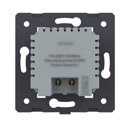 Подсветка лестницы, пола с датчиком движения, цвет золотой (механизм) Livolo