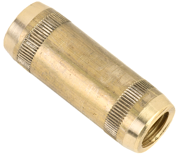 Муфта соединительная d=16мм латунь IEK