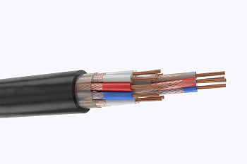 Кабель волоконно-оптический для внутренней прокладки 12 ОВ, ММ 50/125 (цвет оболочки черный) LAN-OFC