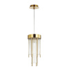 Подвес E14 1*40W YORK золото/металл/стекло ODEON LIGHT