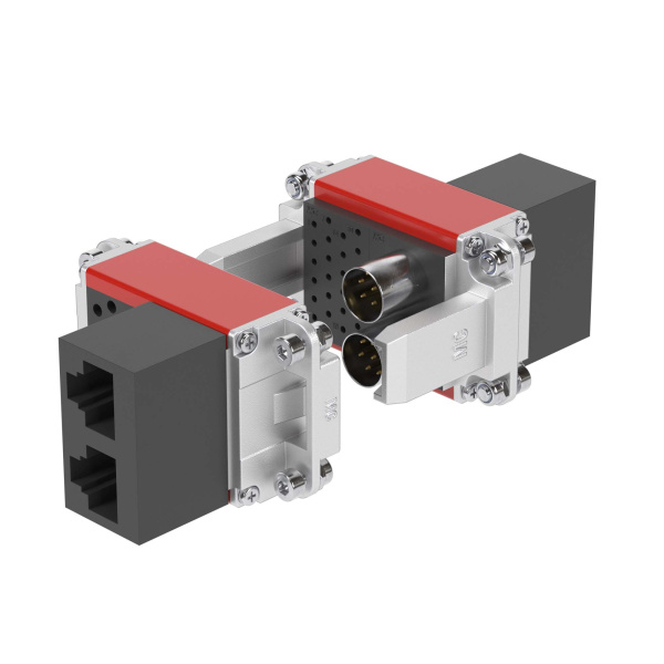 Комплект держателей сигнальных контактов 12А, 26pin, 2xRJ45 (без наполнения) DKC