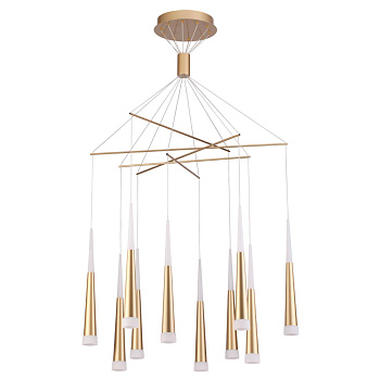 Подвесной св-к LED 3000K 70W 220V VIVAT золотистый/металл ODEON LIGHT