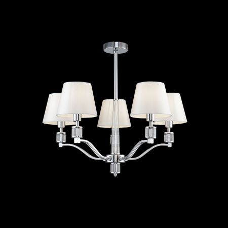 Люстра 5*E14 40Вт Хром IP20 Clarissa FR5020PL-05CH Freya