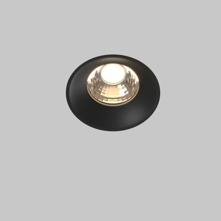 Встраиваемый светильник LED 12Вт Черный IP20 Downlight DL058-12W3K-TRS-B Technical Maytoni