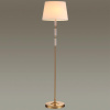 Торшер E27 1*60W LONDON бронзовый/белый/абажур ткань ODEON LIGHT