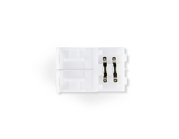 Соединитель прямой для светодиодной ленты 2835 12/24V (2 конт.) GS6001 (10шт) Ambrella Light