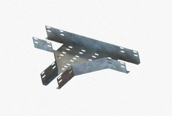 Лоток тройниковый перфорированный ОТ 400х150 УТ1,5, горячее цинкование, S1,5