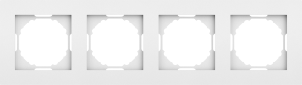 Donel A07 матовый белый рамка 4-я, серия DB