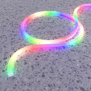 неон Nemo D25 24В 17,2Вт/м RGBW 4000К IP65