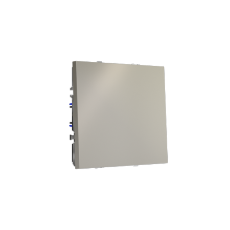 Выключатель встраиваемый Voltum S70 одноклавишный 10А, (шелк)