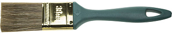 Кисть "КП-14" плоская, смешанная щетина, пластмассовая рукоятка, 38мм ЗУБР