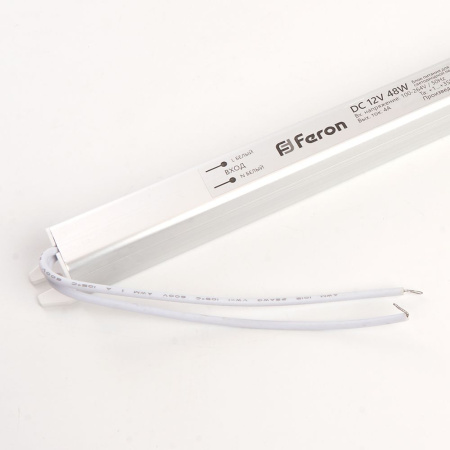 Блок питания для светодиодной ленты 48W 12V (драйвер), LB001 Feron