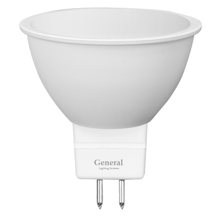 Лампа Светодиодная GLDEN-MR16-12-230-GU5.3-3000 1/10/100 General Лампа Светодиодная GLDEN-MR16-12-230-GU5.3-3000 1/10/100 General