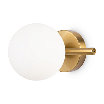 Настенный светильник (бра) 1*G9 25Вт Латунь IP20 Blossom FR5259WL-01BS Freya