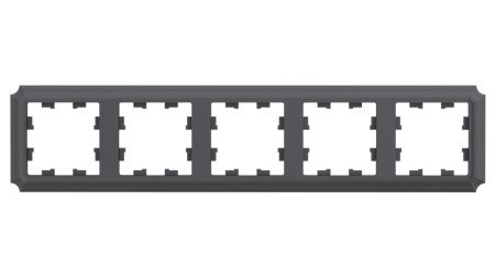 ATLASDESIGN ANTIQUE 3-постовая РАМКА, универсальная, БАЗАЛЬТ Schneider Electric