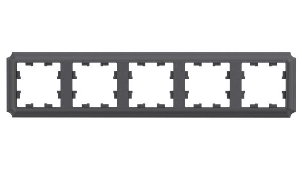 ATLASDESIGN ANTIQUE 3-постовая РАМКА, универсальная, БАЗАЛЬТ Schneider Electric