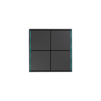 Donel Сенсорный кнопочный модуль KNX, 4/8 группы, метеорит. Серия устройств: DKNX