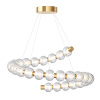 Подвесной светильник LED 40Вт Золото IP20 Amulet MOD555PL-L35G3K Maytoni