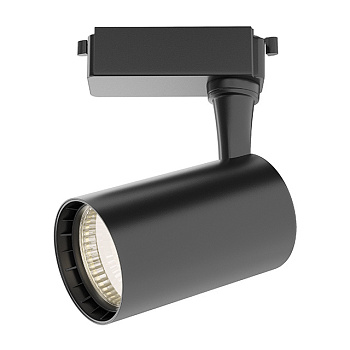 Трековый светильник LED 6Вт Черный IP20 Single phase track system Unity TR003-1-6W3K-M-B Technical Maytoni