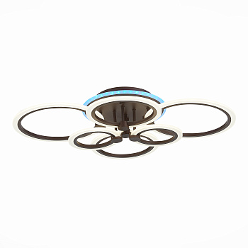 Светильник потолочный Кофейный/Белый LED 1*132Вт RGB 8Вт 3000-6000К SLE500572-06RGB EVOLED