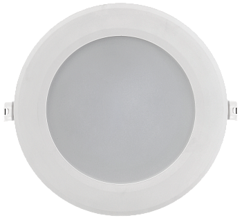 Светильник светодиодный ДВО 1715 белый круг 15Вт 4000К IP40 IEK