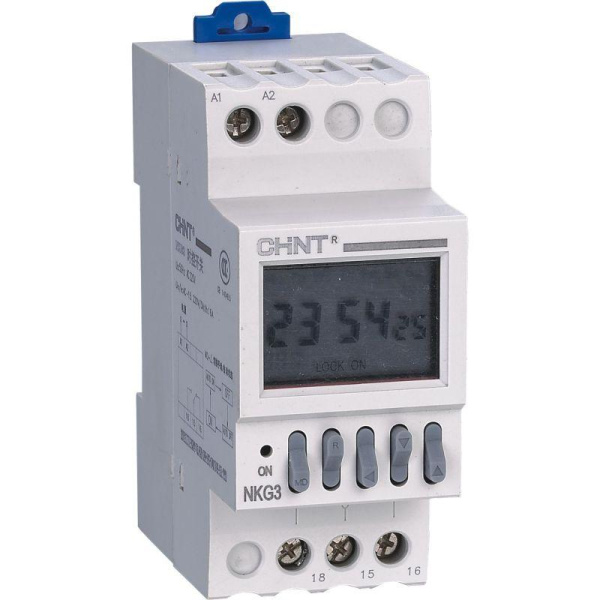 Таймер электронный NKG3 8-ON 8-OFF AC220В (R) CHINT