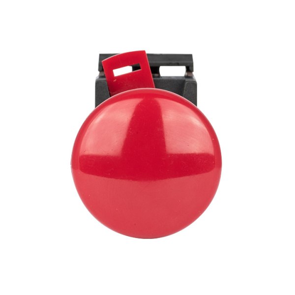 Кнопка AEAL-22 красная с фиксацией NO+NC Грибок PROxima EKF