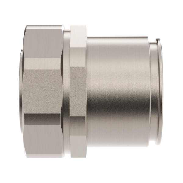 Муфта металлорукав DN 40-жесткая труба д.40мм, IP66/IP67, никелированная латунь DKC