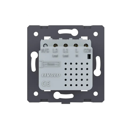 Сенсорный выключатель для штор ZigBee Module, цвет золотой (механизм) Livolo