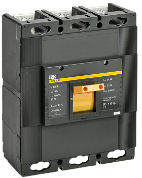 Выключатель автоматический ВА88-40 3П 800А 35кА IEK