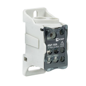 Блок распределительный КБР на DIN-рейку и монтажную панель 160A PROxima EKF