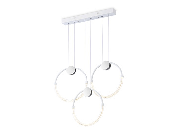 Светильник светодиодный подвесной FL10595/3 WH/CH белый/хром 4200K 34W 630*20*1200 (Без ПДУ) Ambrella Light