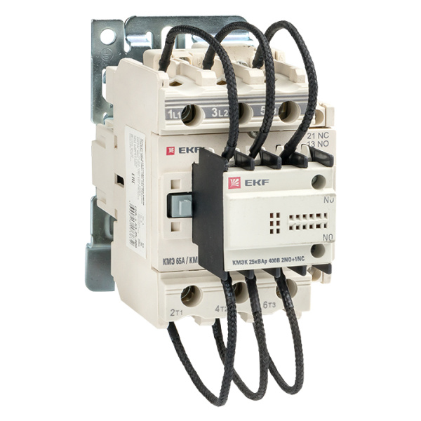 Контактор для конденсатора КМЭК 25квар 400В 2NО+1NC PROxima EKF