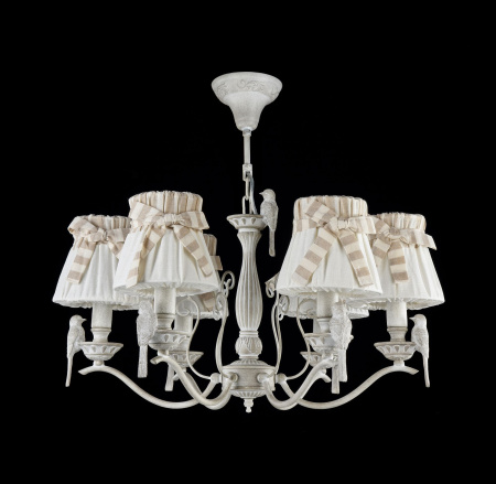 Люстра 6*E14 40Вт Белый Антик IP20 Bird ARM013-06-W Maytoni