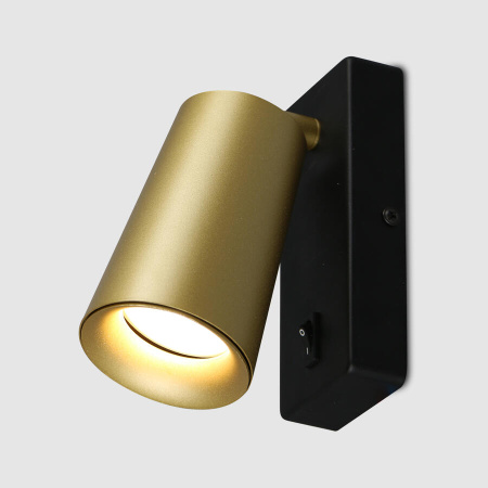 Бра GWL-GU10-M-IP20 Золото+Черный Радиант General