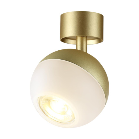 Св-к накл.IP20 GU10 9W 220V GARN матовое золото NOVOTECH