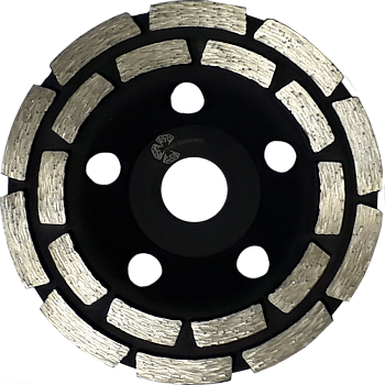 Чашка алмазная 125 Сегментная двухрядная Про TCW260 Trio-Diamond