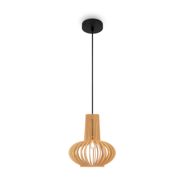 Подвесной светильник 1*E27 40Вт Черный IP20 Roots MOD193PL-01W Maytoni