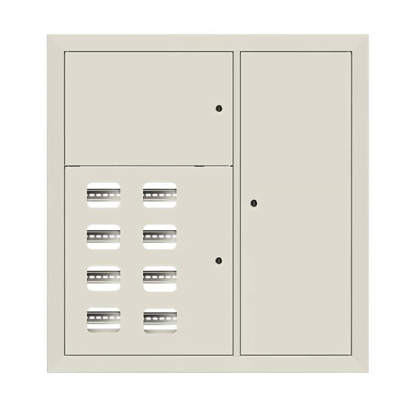 Щит этажный 8 кв, RAL9002 (1000х950х150) PROxima EKF