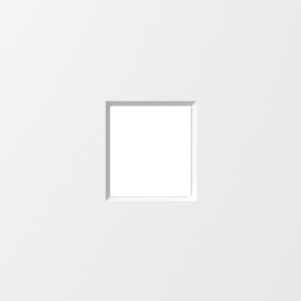 Donel A07 матовый белый накладка 1-я для розеток RJ45,TV,SAT,HDMI, серия DB