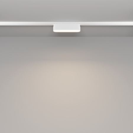 Трековый светильник LED 6Вт Белый IP20 Magnetic track system Radity TR080-1-6W4K-W Technical Maytoni