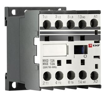 Миниконтактор МКЭ 6А 400В 1NO EKF PROxima