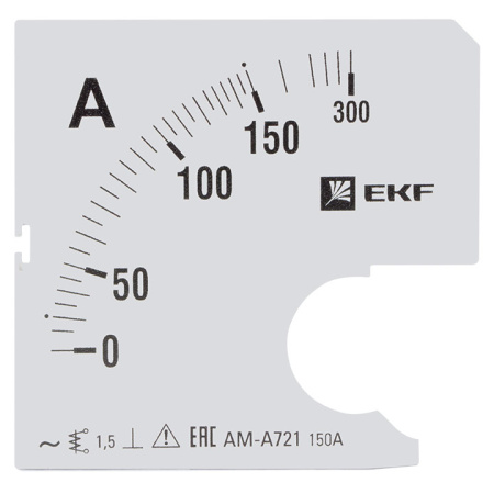 Шкала сменная для A721 150/5А-1,5 PROxima EKF