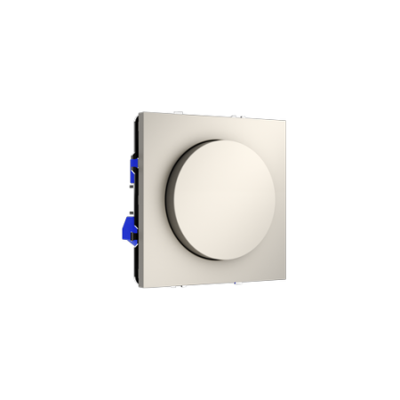 Светорегулятор встраиваемый Voltum S70 поворотно-нажимной 600 Вт, (кашемир)