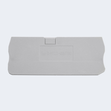 Торцевая заглушка для ЗНИ LD574 2,5 мм² (JXB PT 2,5), серый LD583-1-25 STEKKER