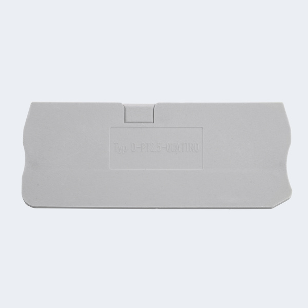 Торцевая заглушка для ЗНИ LD574 2,5 мм² (JXB PT 2,5), серый LD583-1-25 STEKKER