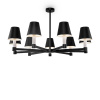 Подвесной светильник 9*E14 40Вт Черный IP20 Tet-a-tet MOD104PL-09B Maytoni